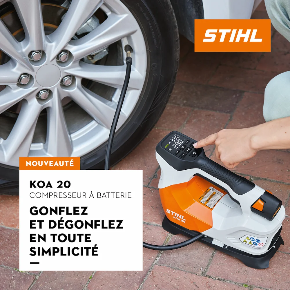 Promotion Compresseur à batterie Stihl